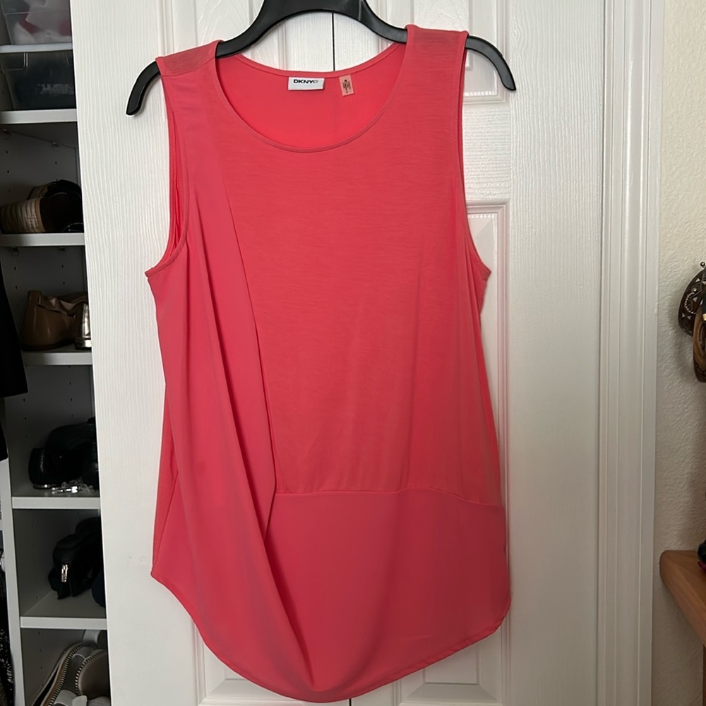 Hot Pink DKNY Blouse